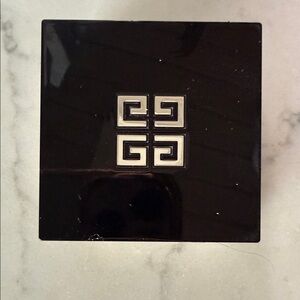 Givenchy Black and Silver Compact